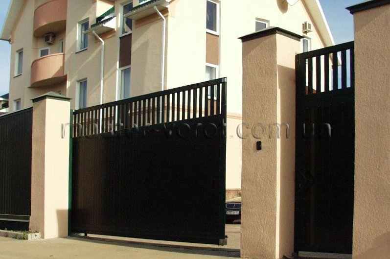 Фото готовых ворот